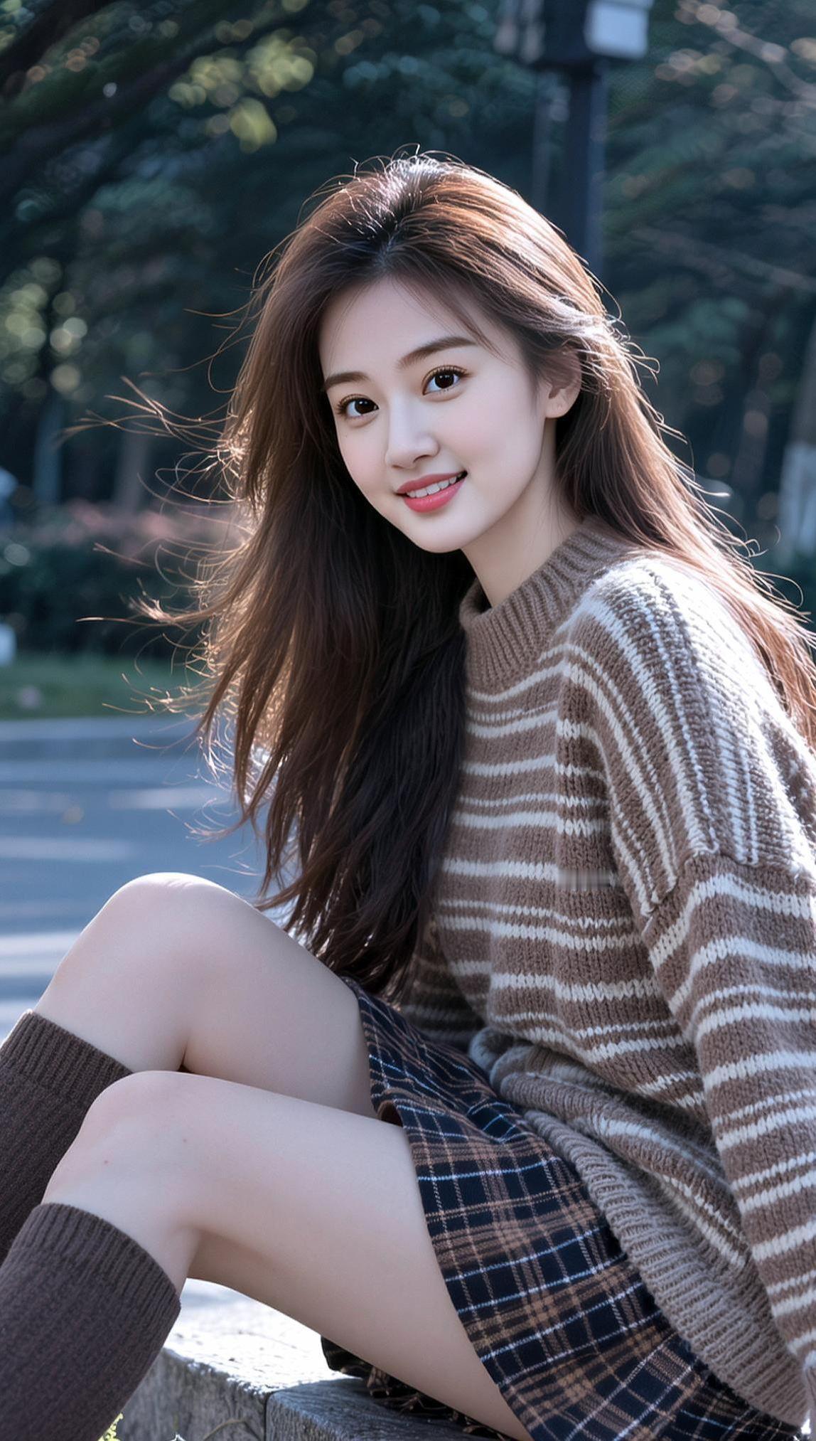 AI日系清透照 抖音ai创作 高颜值 美女