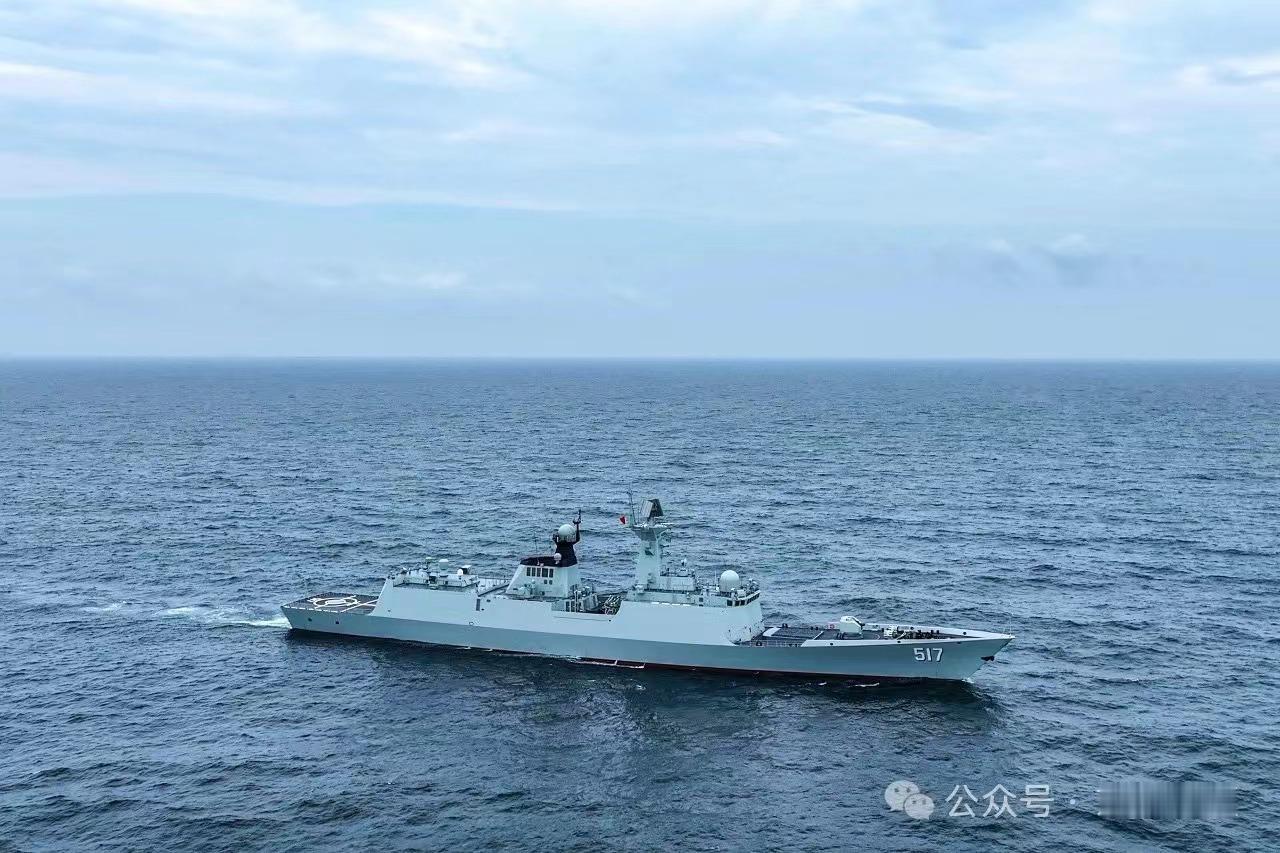 新批次054A型护卫舰  517衢州舰 ​​​