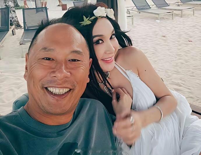 温碧霞太搞笑了 修图只管自己 不管老公 