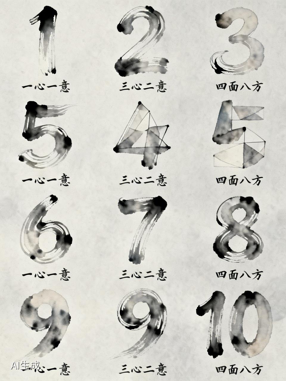 带数字的成语都有哪些呢? 带数字的成语可太多啦！从一到十就有不少。像“一马当先”