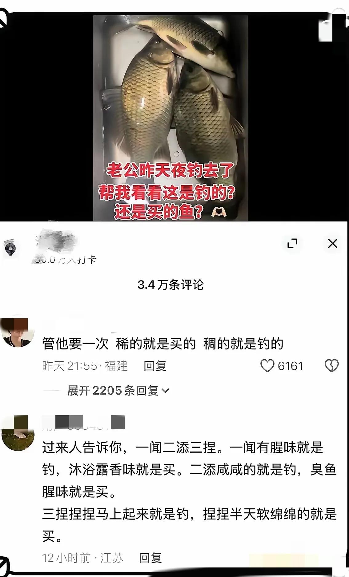 一旦一个男的沉迷钓鱼，对整个家庭来说，就是毁灭性的打击，尤其一些男的还喜欢夜钓，
