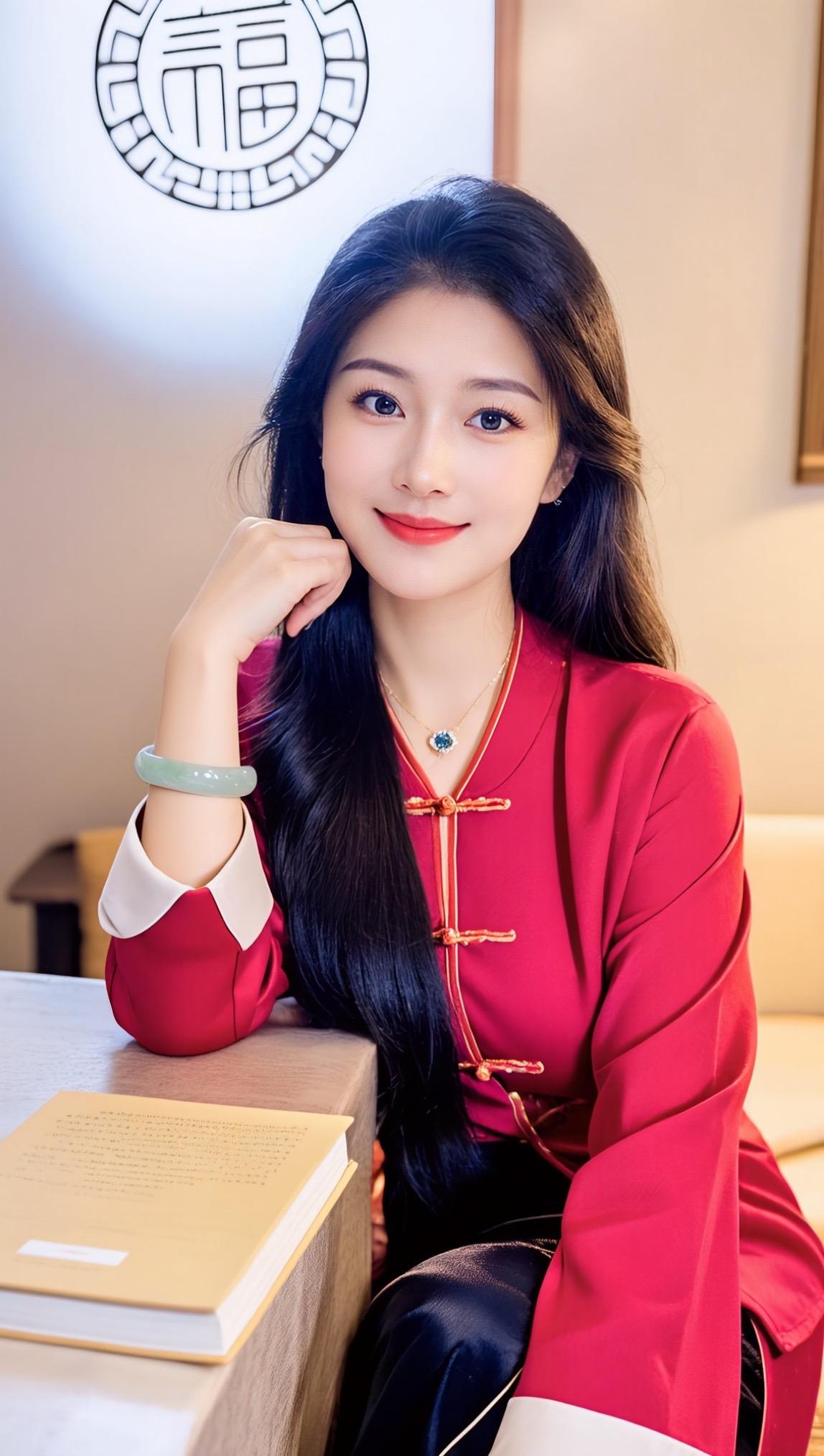 ai清新温婉女子