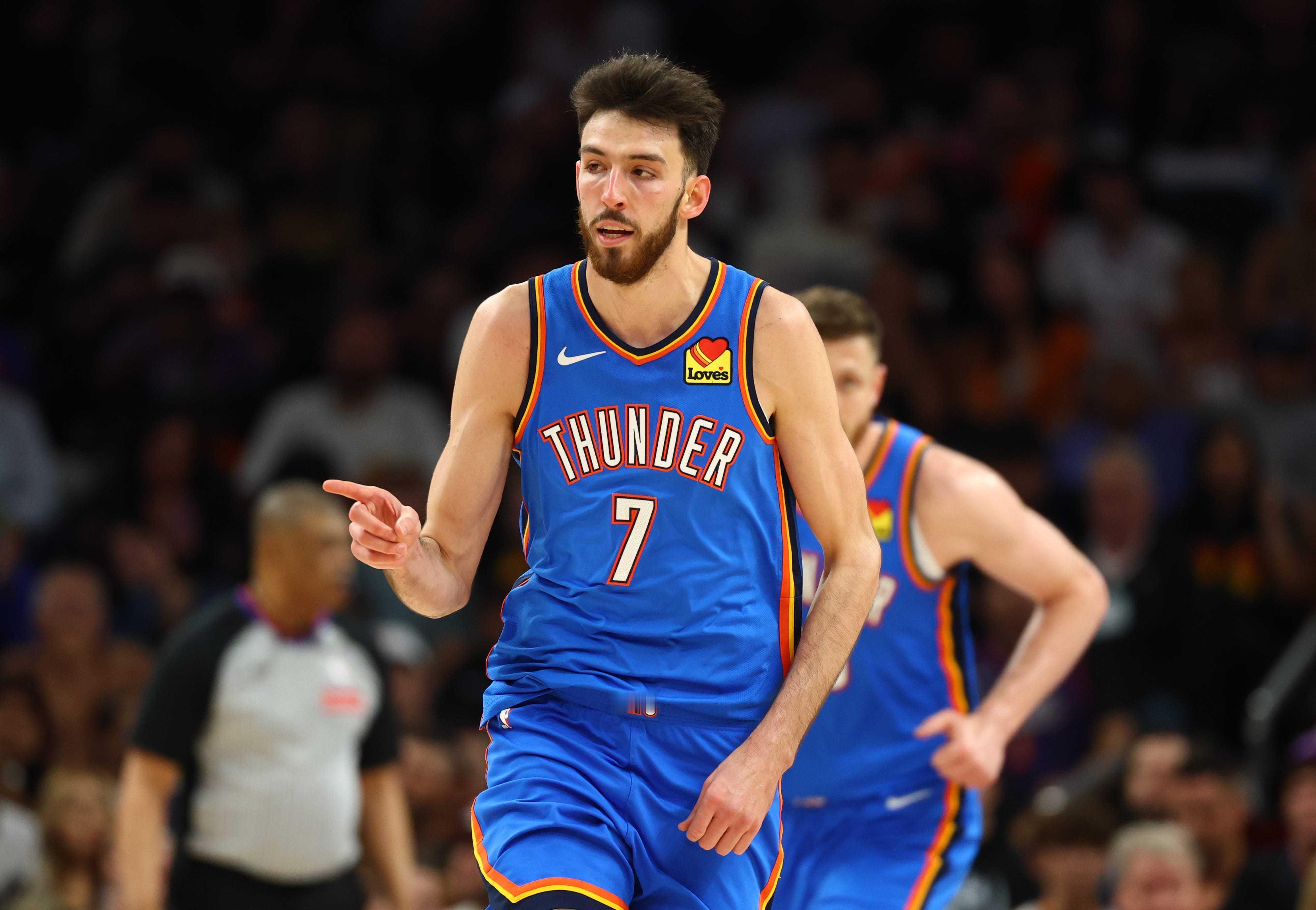 切特只要在季后赛中三分命中率不低于33.3%，雷霆战绩是恐怖的18胜0负！编辑b