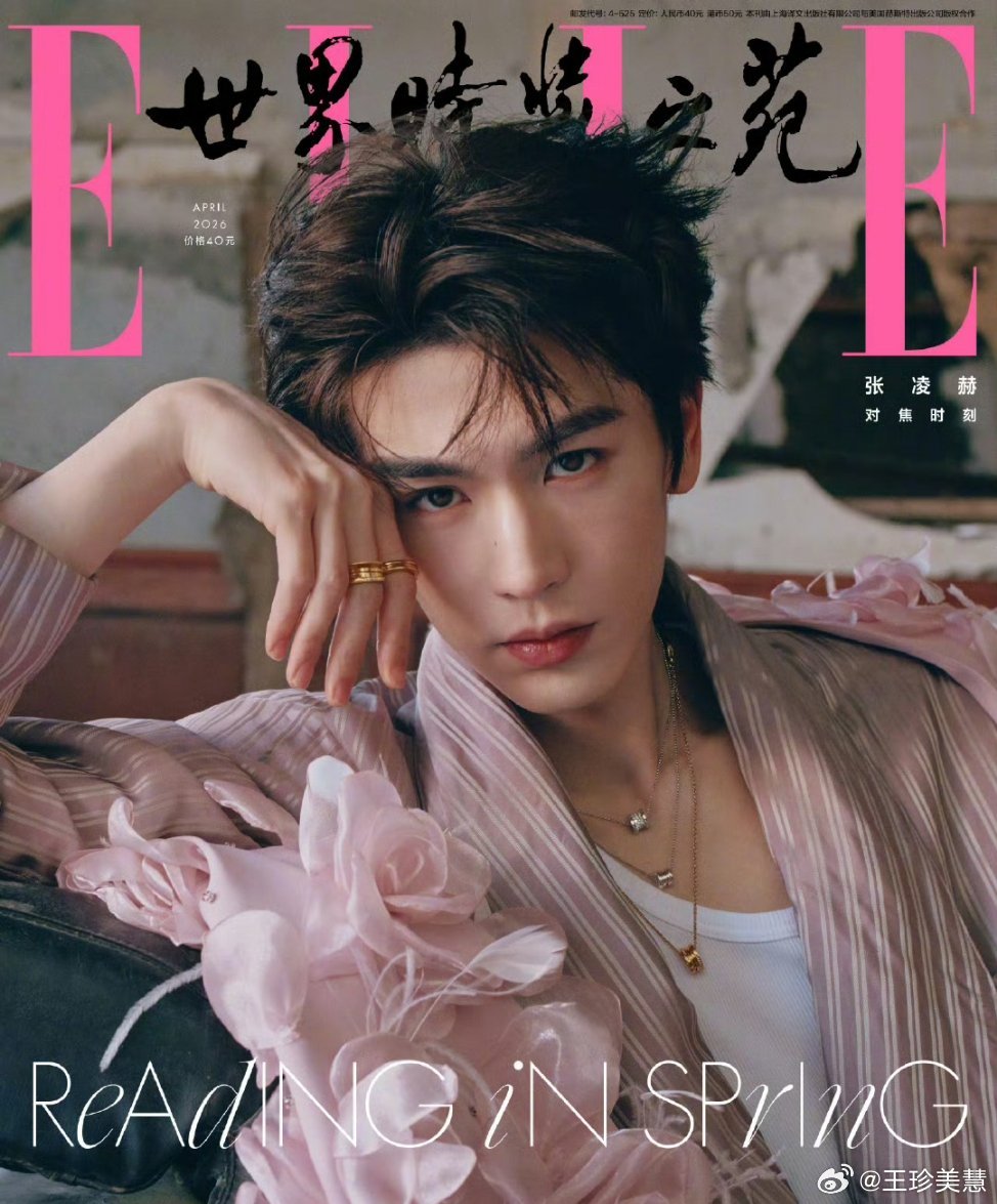 张凌赫杂志张凌赫这颜值谁受得了啊