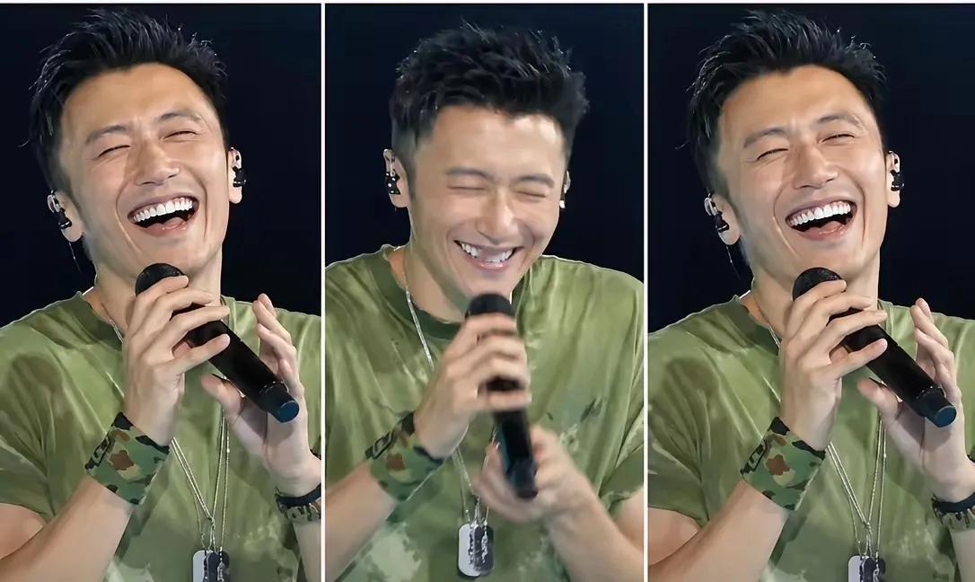 谢霆锋情不自禁会心一笑《半只烟》。