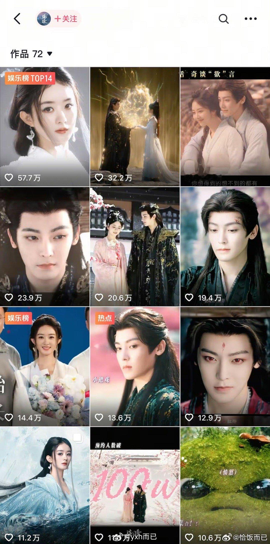 老丽古偶号召力全明星top 