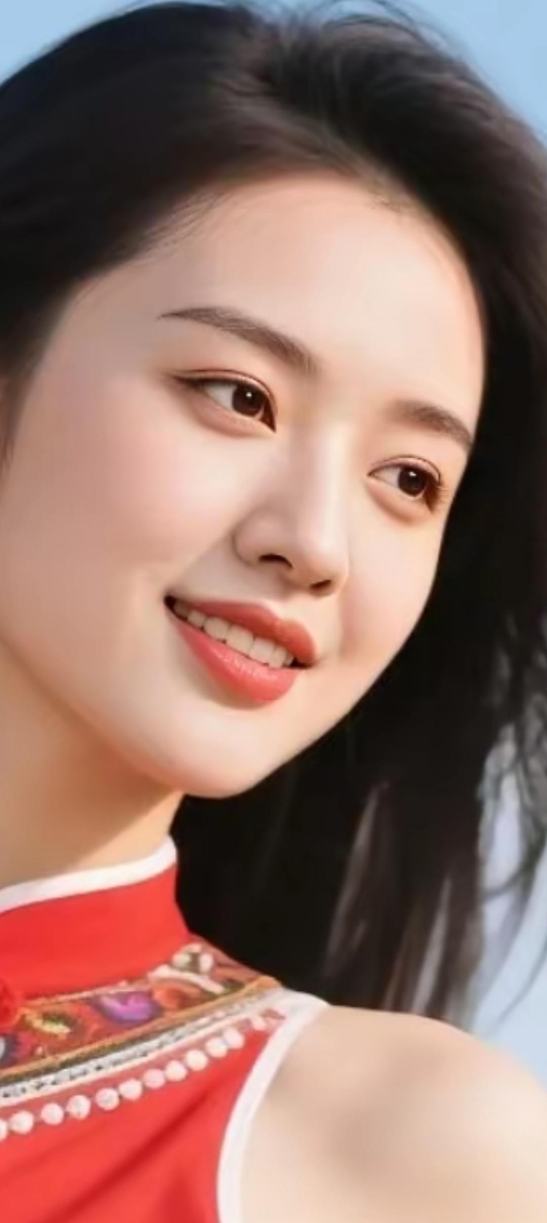 元气少女，微笑如阳光般温暖！🌞✨