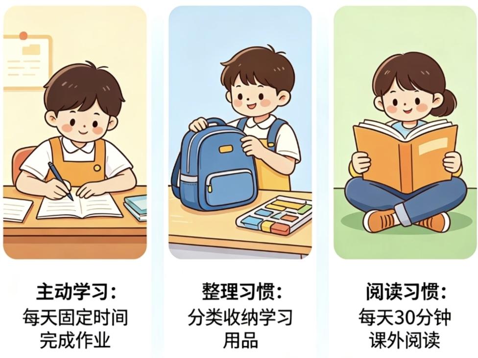 人民日报教育孩子的9个黄金法则

03 强化定律:培养好习惯

在水里放一堵玻璃
