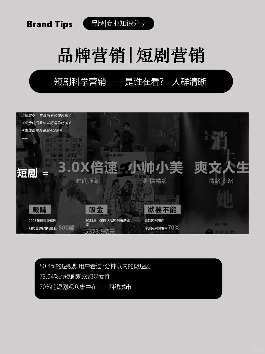 短剧都是谁在看？短剧给的获得感