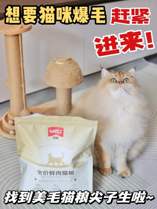 为了让猫咪爆毛，这款猫粮真的很拼