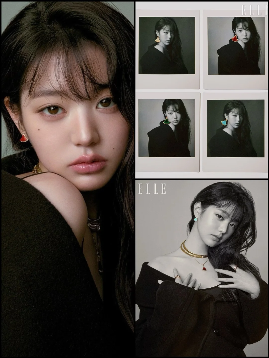 张元英携BVLGARI珠宝登ELLE Korea 33周年刊