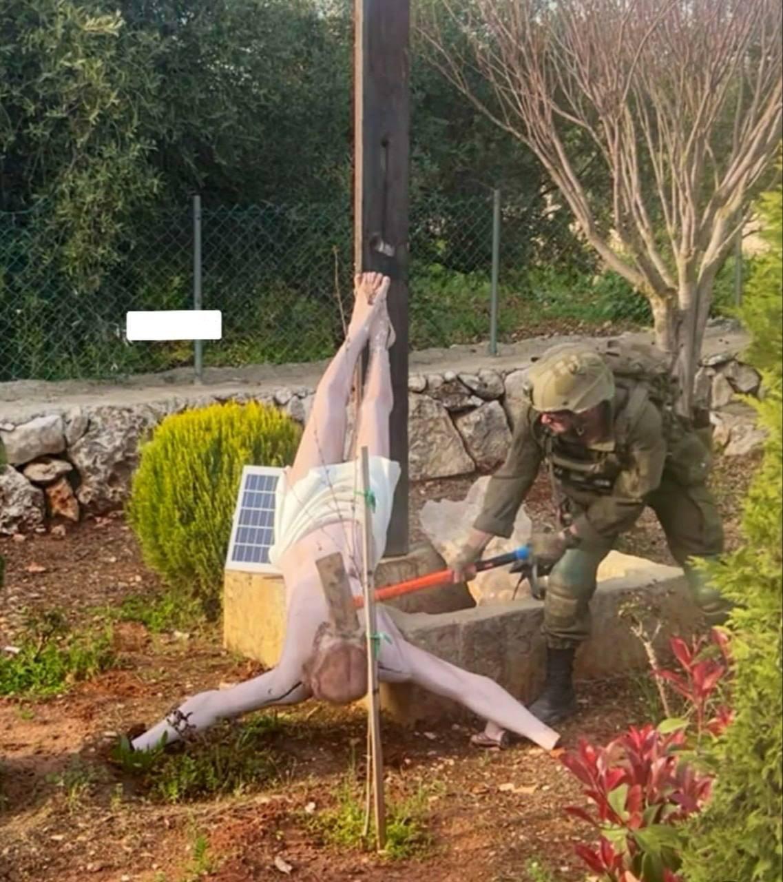 内塔尼亚胡对以色列士兵在黎巴嫩南部砸毁耶稣基督雕像的行为表示遗憾。他保证，该士兵