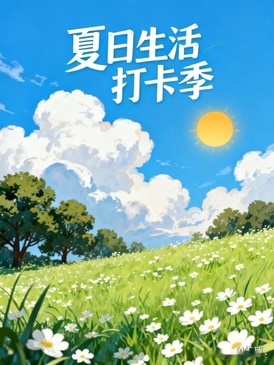 中午时分，太阳高悬在天空，炽热的阳光烤着大地。这时，躲进凉爽的空调房里，吃上一口