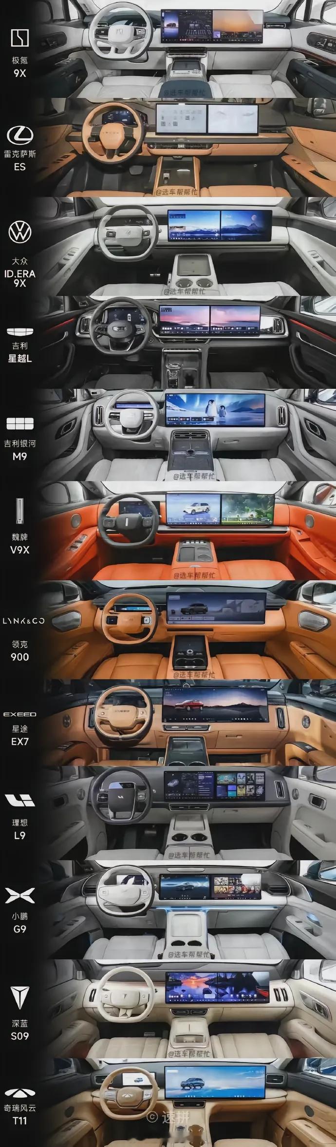 😨看到这张图感到震惊！！amazing……另外，下次能不能把理想L9 放在第一