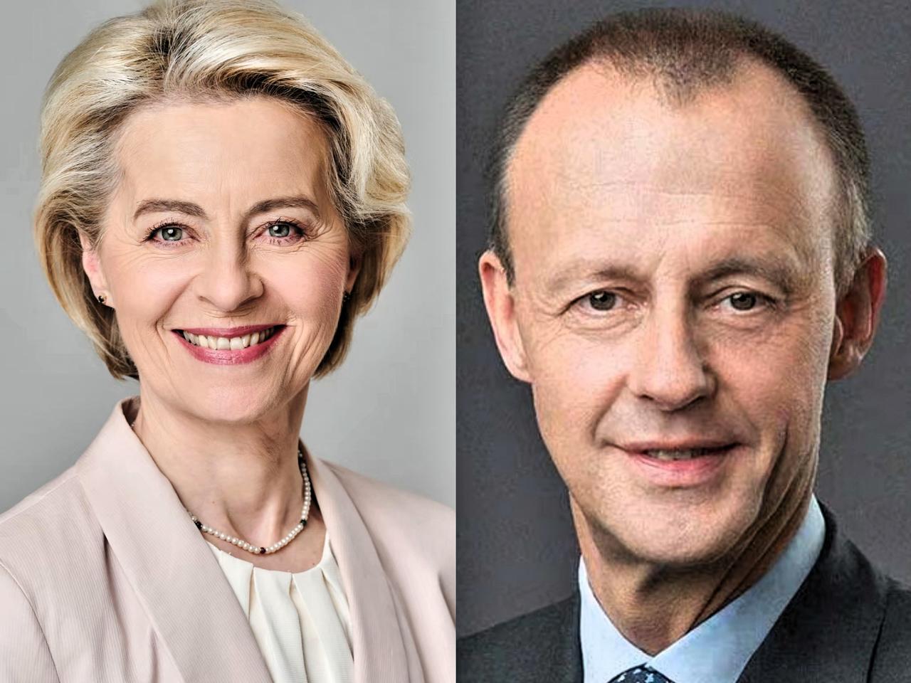 冯德莱恩如愿以偿，默茨如愿以偿，欧洲一些政客终于全部都如愿以偿！
因为就在4月2