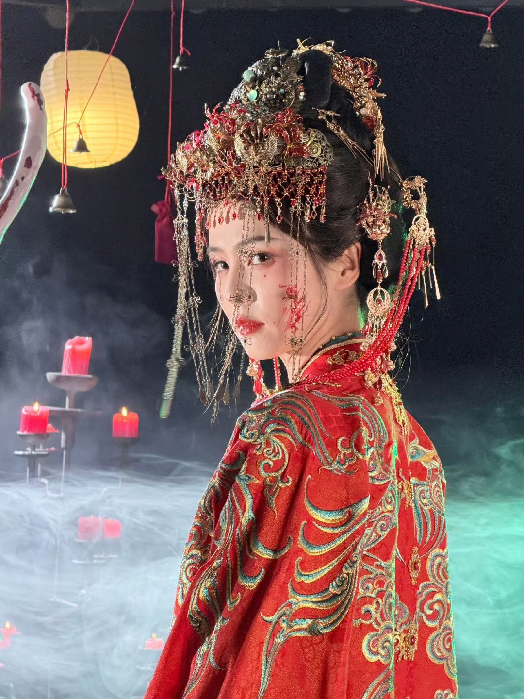 火蝴蝶🦋 红灯笼🏮 血泪 血痣！这个白鹿剧宣的细节控！李佩仪想要李佩仪得到！