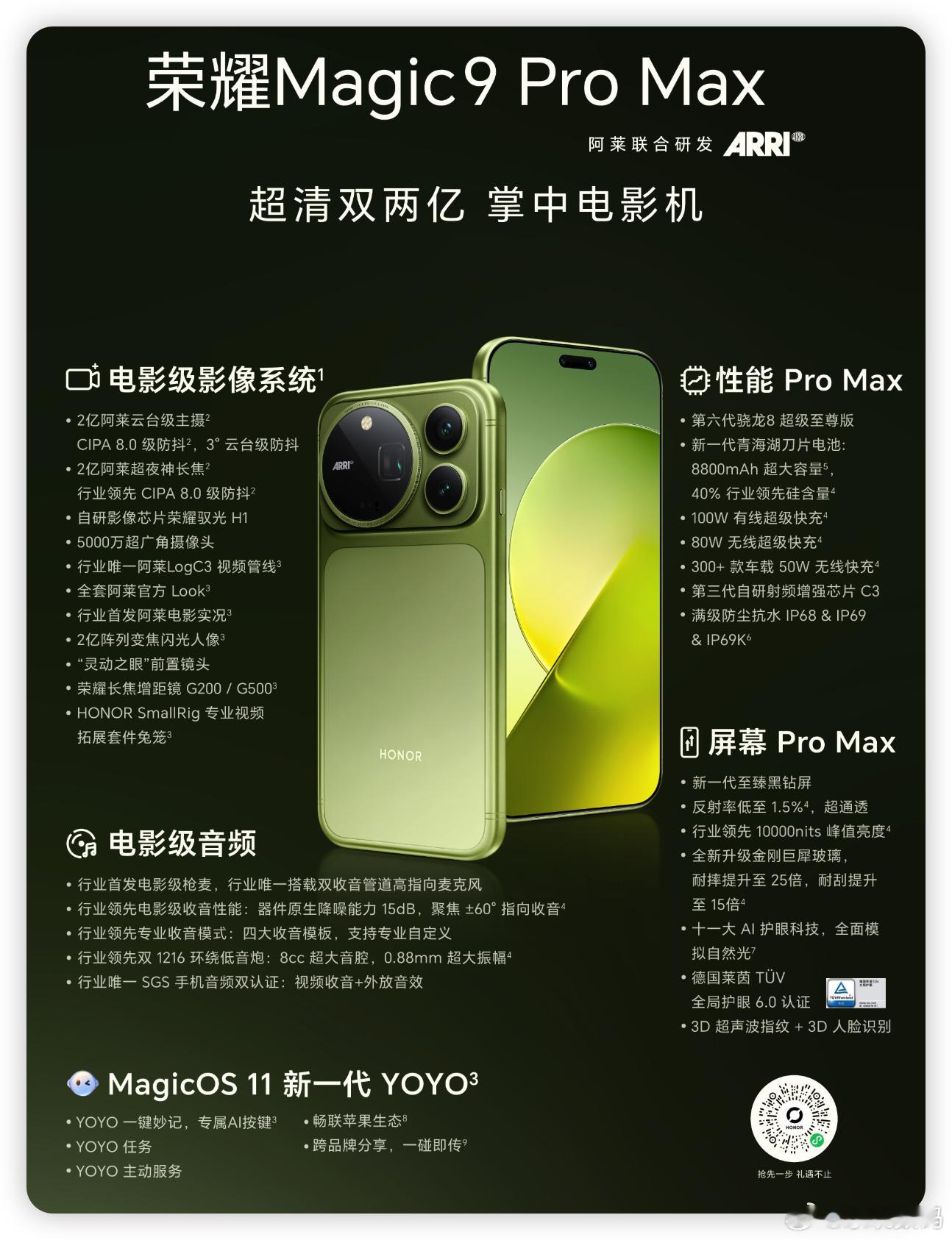 荣耀称Magic9系列稳居安卓旗舰第一国庆假期刚结束，荣耀CEO李健就晒成绩单了