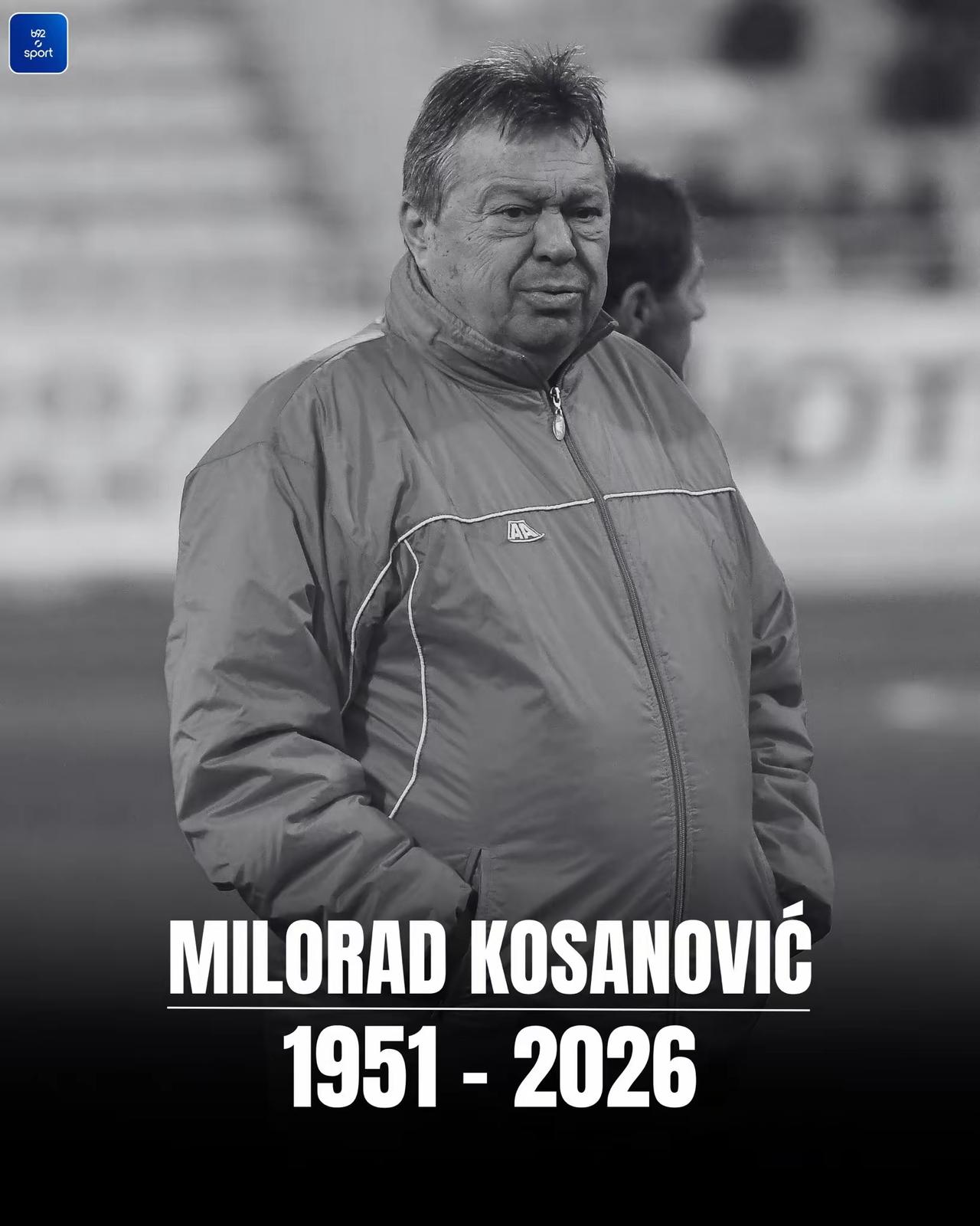 科萨诺维奇曾经是重塑王者绿茵指挥家，执教多支中国球队。功勋教练科萨诺维奇，75岁