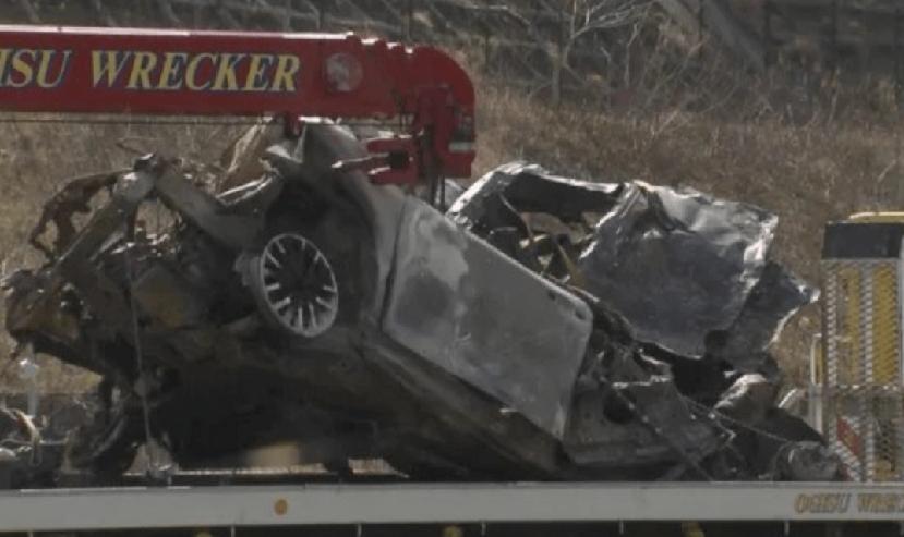 周五（20日）凌晨，日本三重县龟山市内的新名神高速公路隧道发生严重车祸，一辆卡车