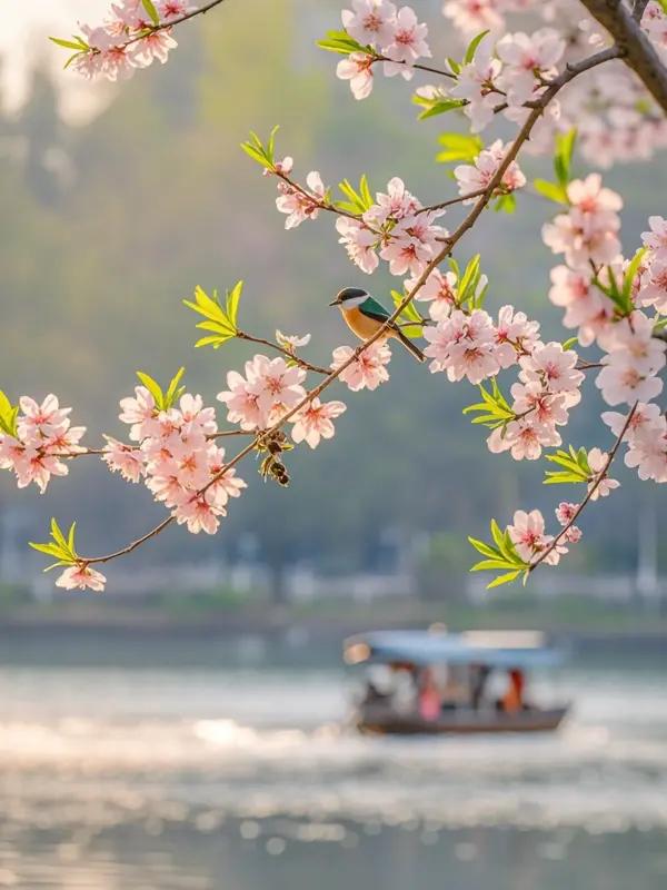 今日21时59分，正式迎来惊蛰节气，甘南的仲春自此开启。“万物出乎震，震为雷，故