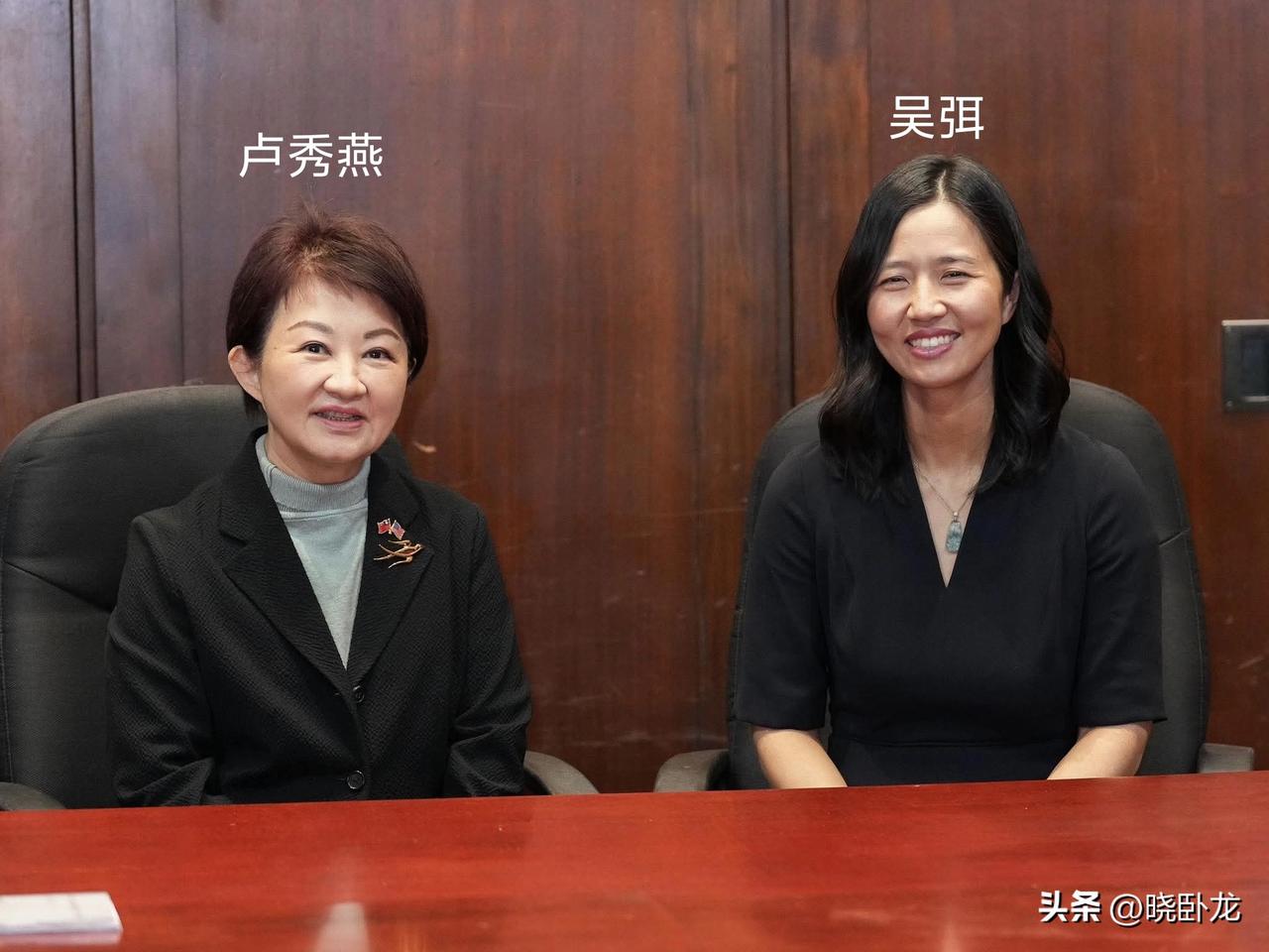 卢秀燕（中国台湾省台中市长）“赢麻了”吗？老美太给她面子了，前天安排曼彻斯特市长