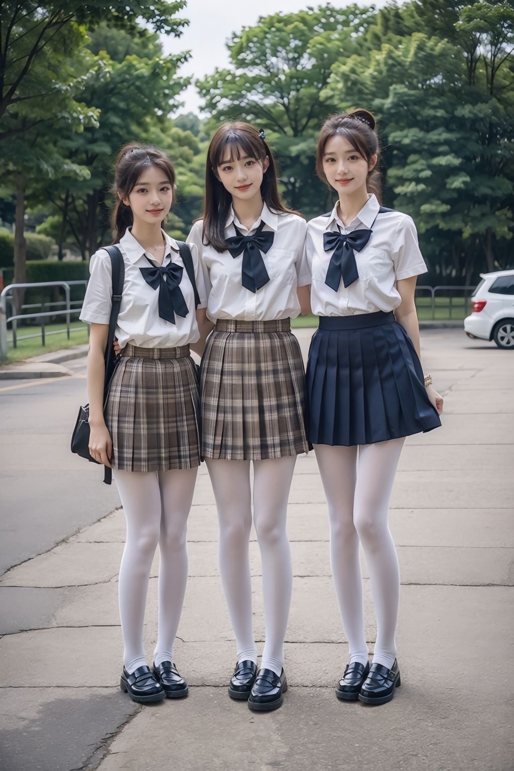 好朋友们也可以穿姐妹装。 ​​​