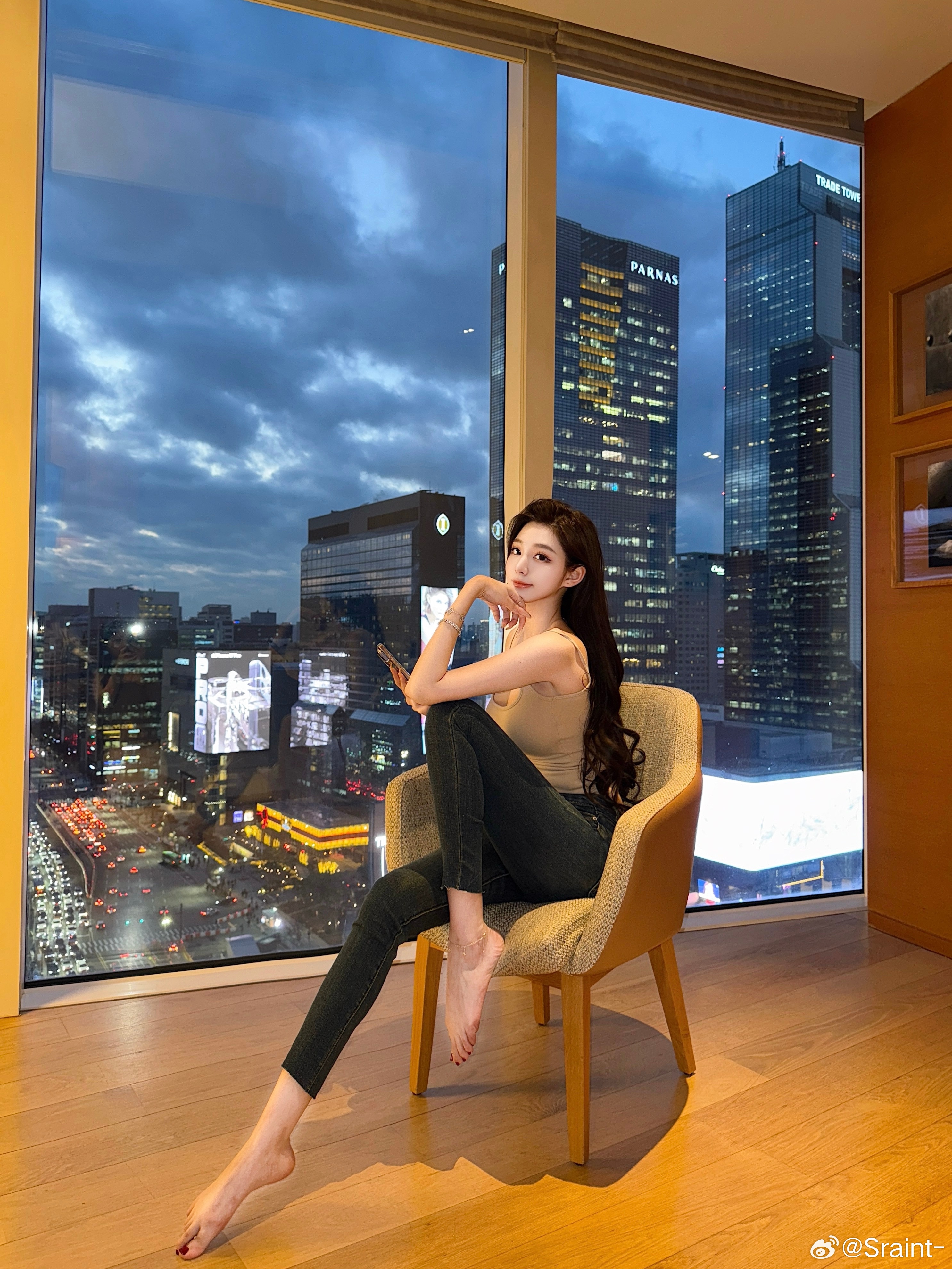 🇰🇷Seoul Night✨🌃BHC炸鸡🍗好好吃😋 韩国·Seoul 