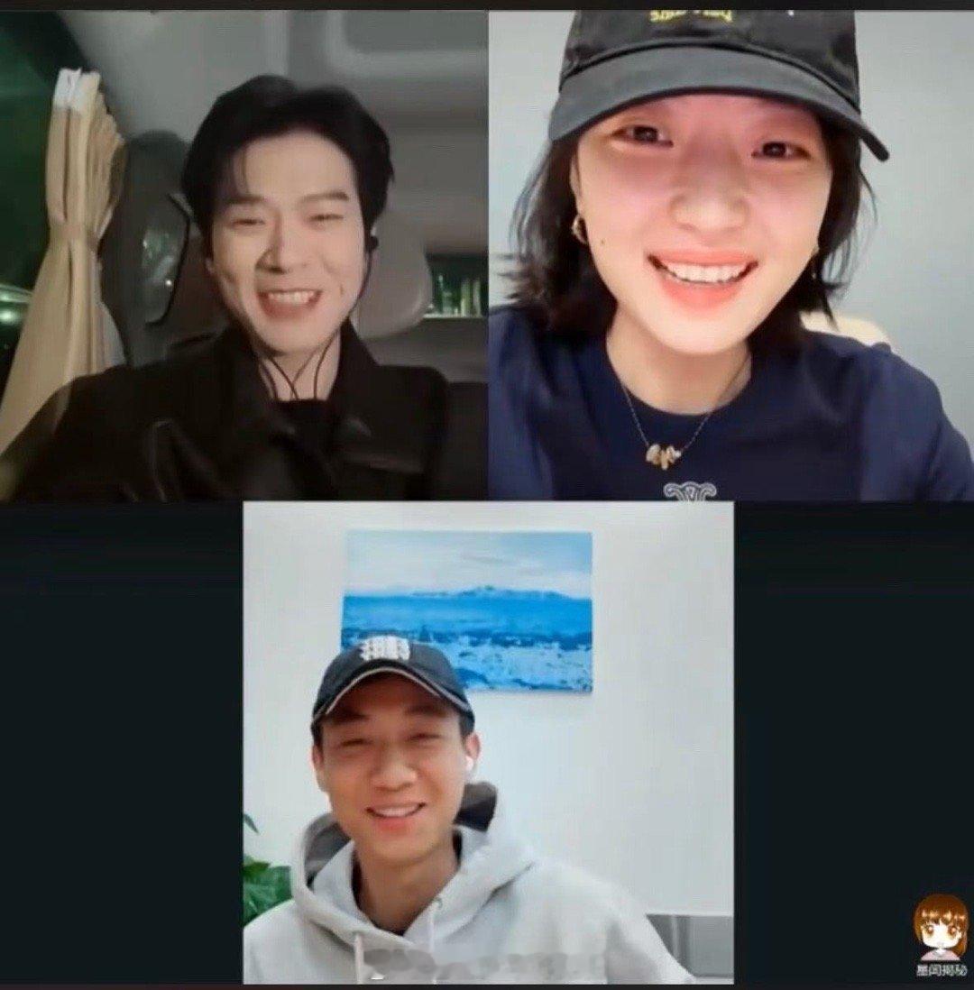 魏大勋孙千高至霆直播 谁注意到大勋直播全程在车上绕圈，边兜风边和大家唠嗑，随性又