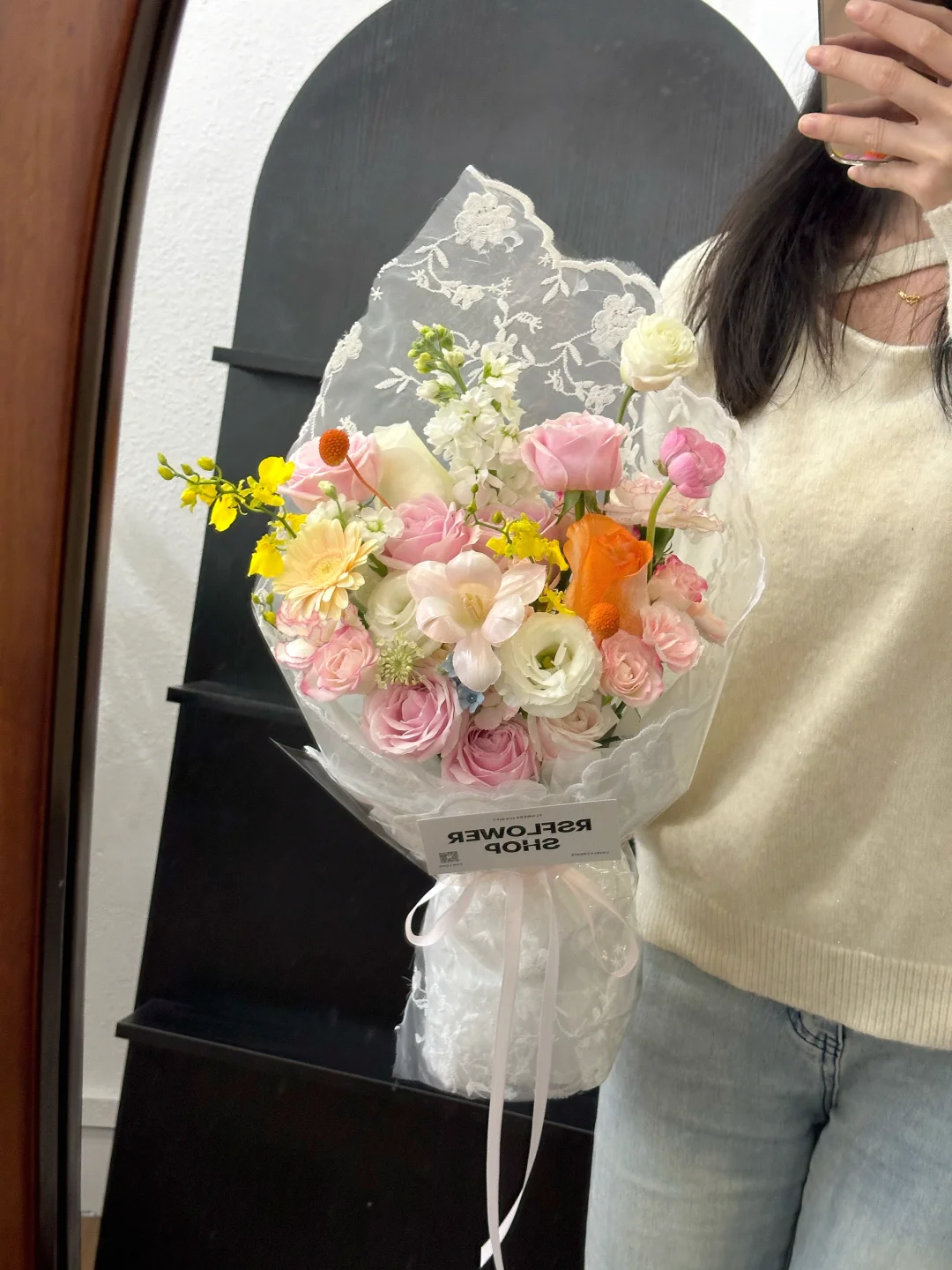 生日花束💐