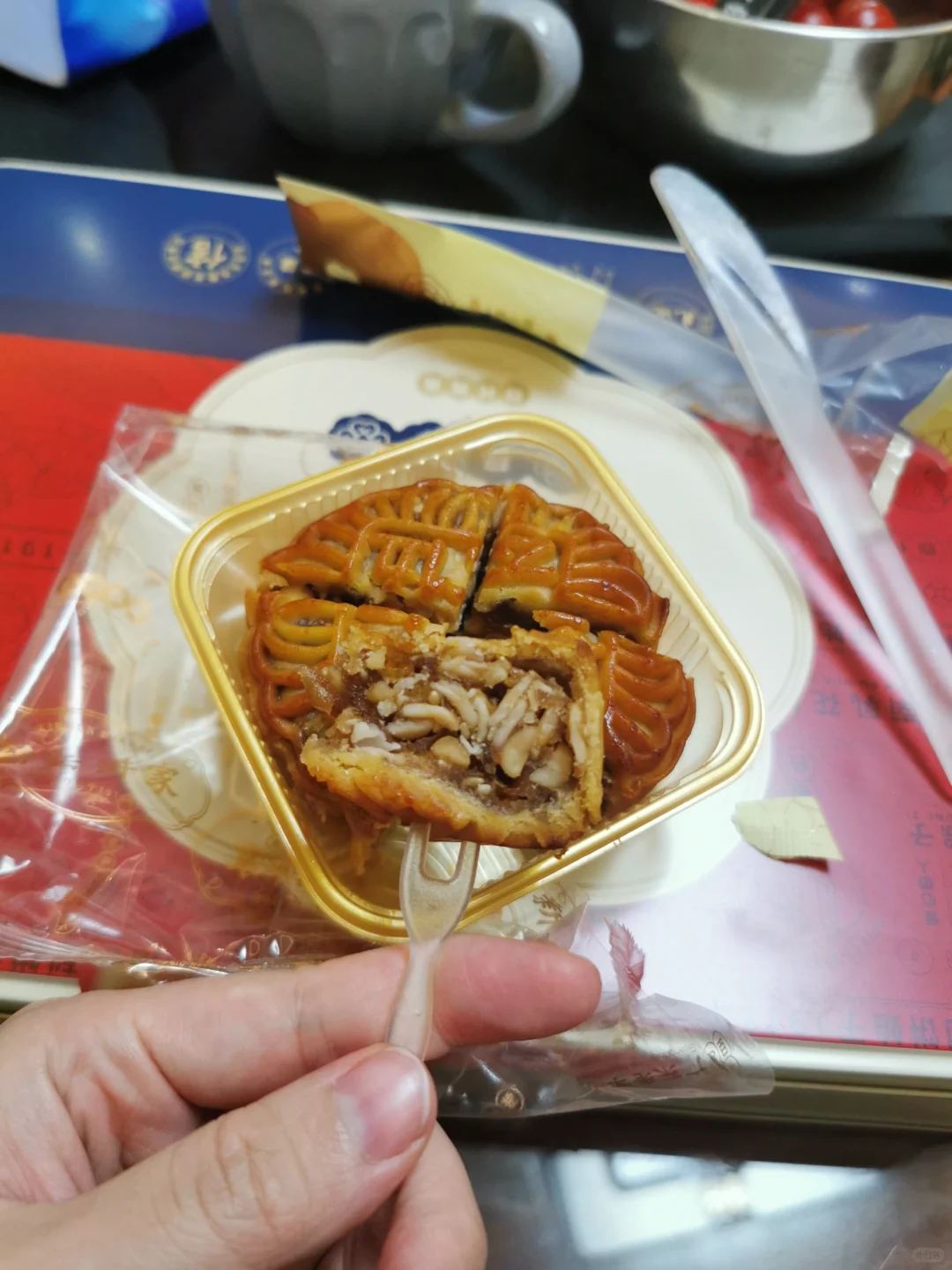 可怕，这就是中秋节后的早餐！