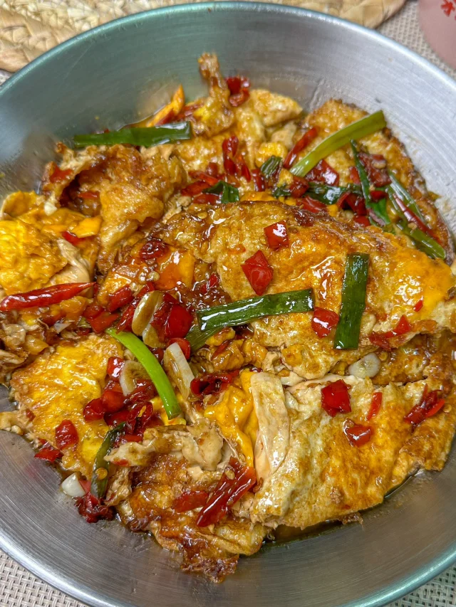 感叹长沙人民的智慧！！这个油醋爆蛋绝了！！