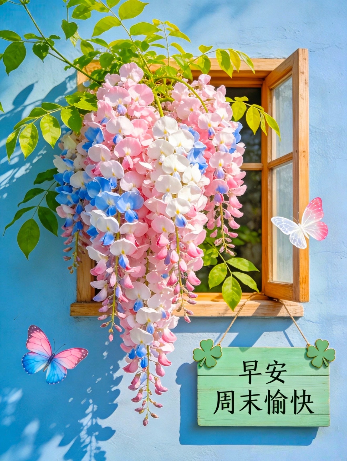 如果人生不能易如反掌那周末！请毫不费力地过早安