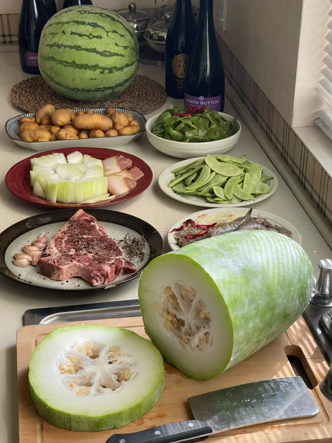长了个大冬瓜！有什么吃法建议！求问