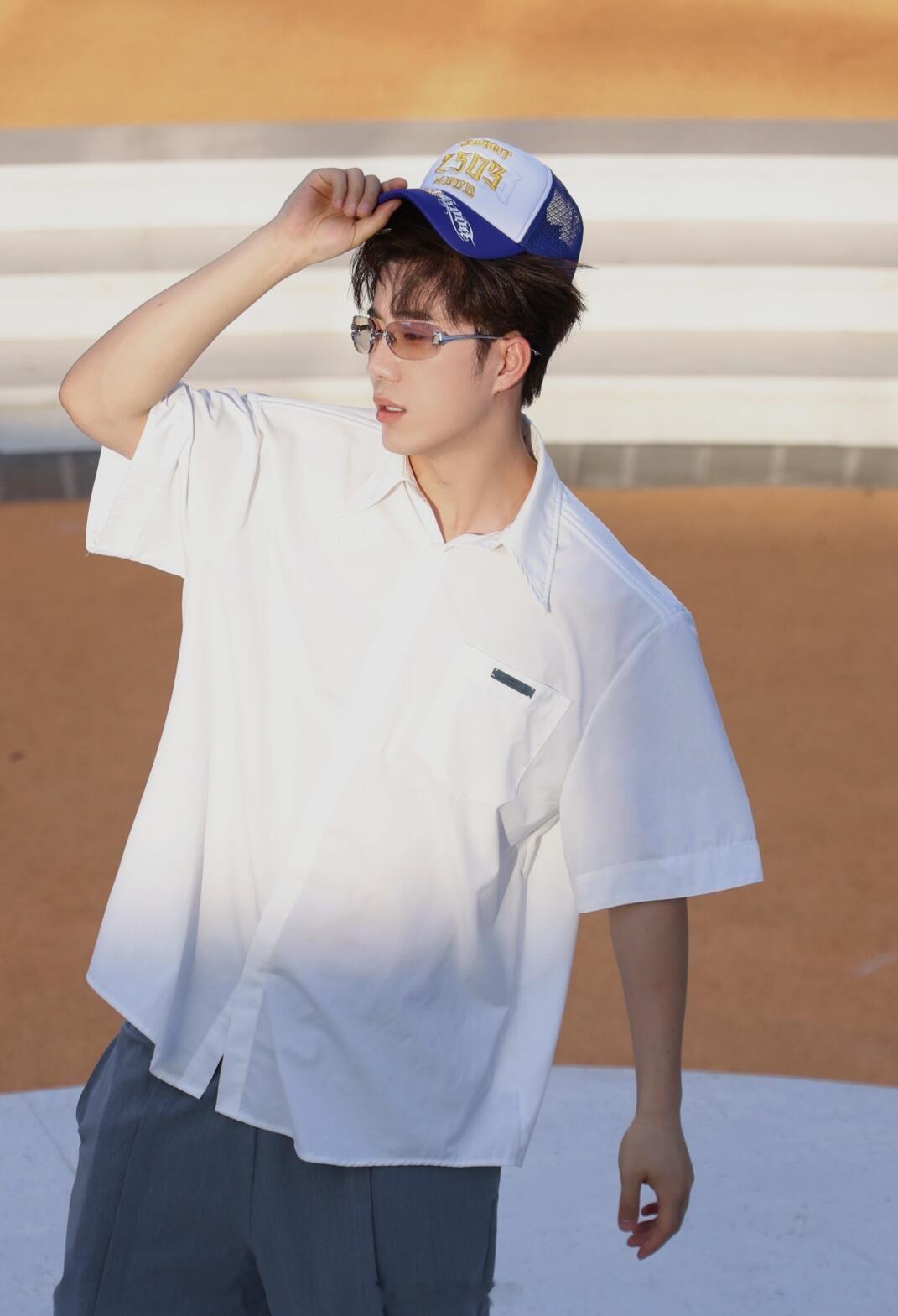 青春指数五颗星这组图片简直就是男大超绝白衬衫，好清爽好帅，超有感觉的一组照片十个