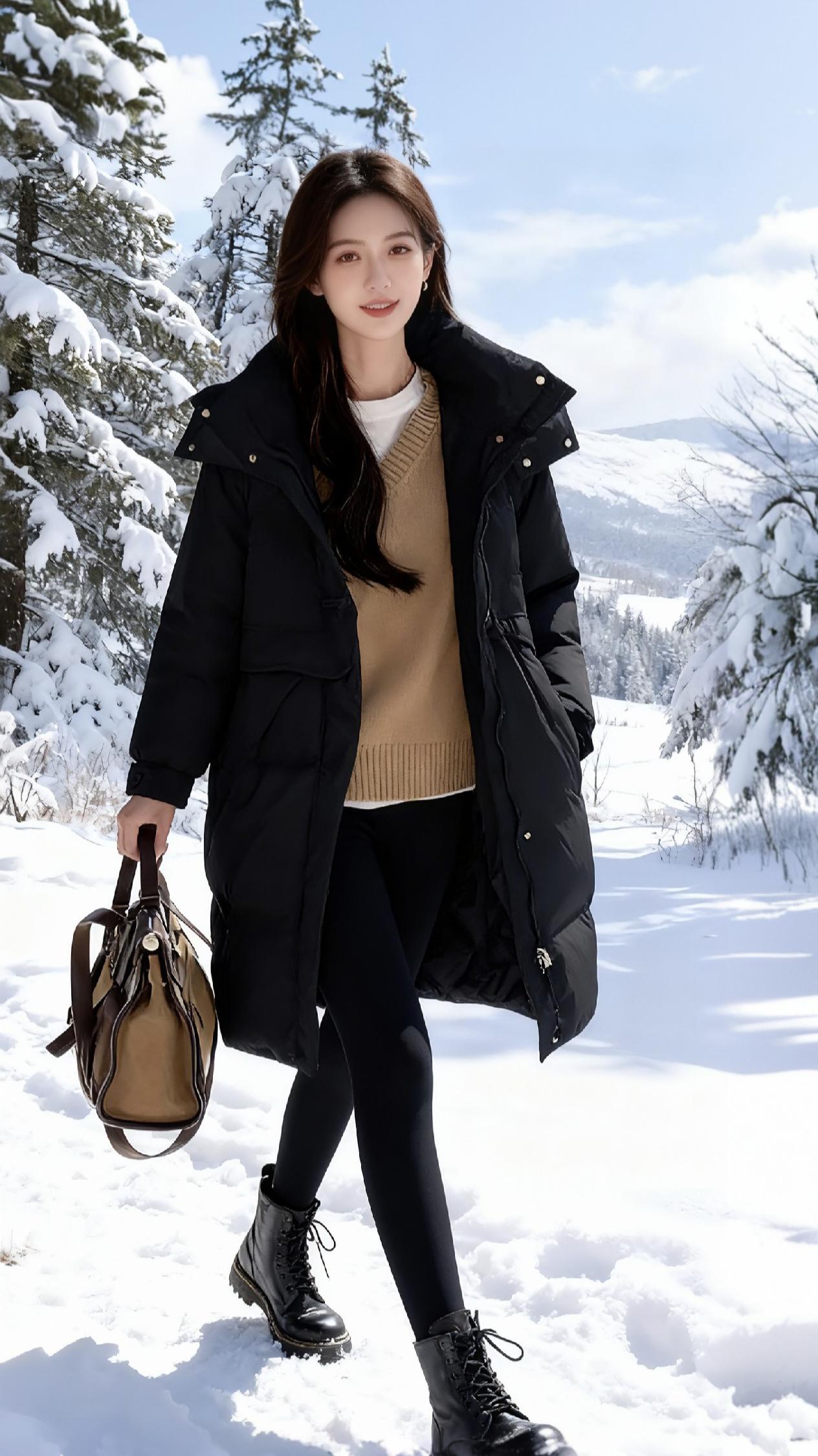 穿搭不重样 爱了爱了 这也太好看了 保暖又好看 女装外套