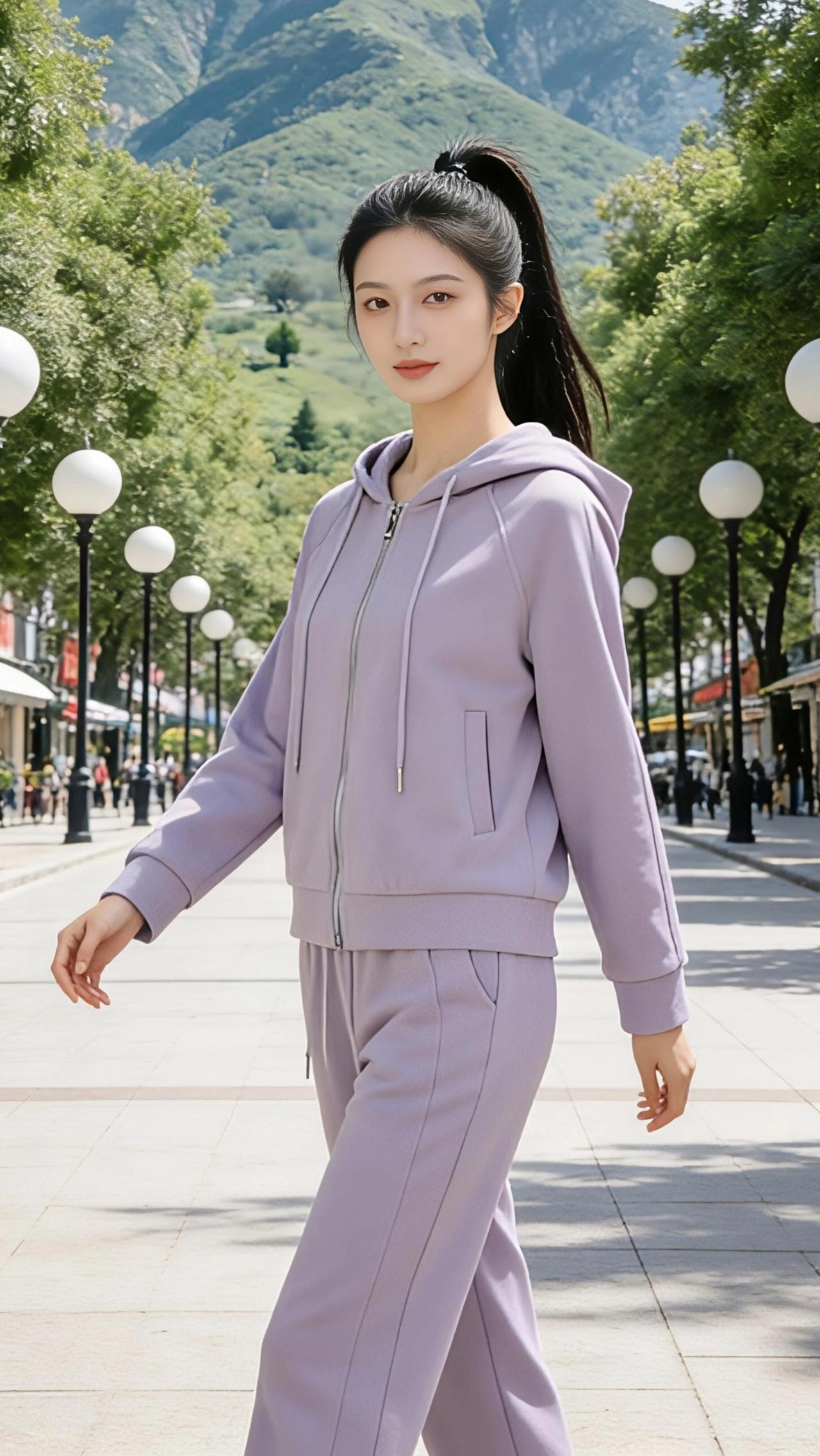 高级感穿搭 时尚穿搭 早春穿搭 运动套装 休闲减龄穿搭