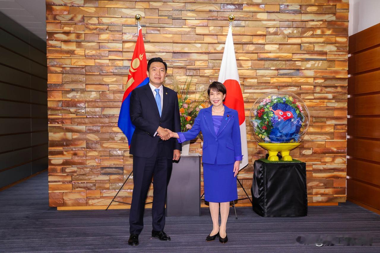 蒙古小鲜肉，首访去东京。蒙古总理乌其尔勒访问东京，会见日本首相高市早苗，这是乌其