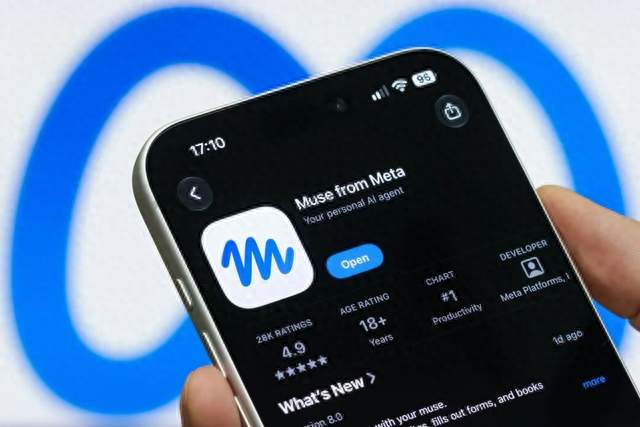 Meta 上线个人 AI 助理 Muse 爆火，登上美国 App Store 免费总榜第一