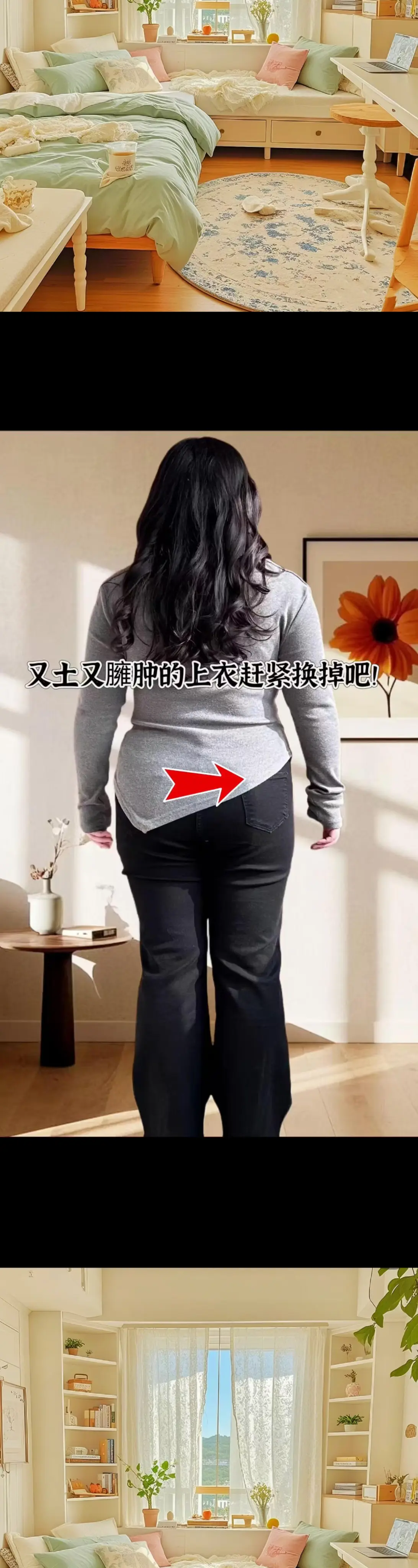 兼具风度与温度的中长款风衣呢？这款英伦风女装，宽松版型适配各种身形，自...