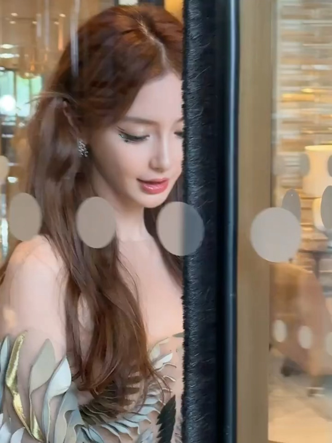 神女 Angelababy巴黎时装周状态 ​​​