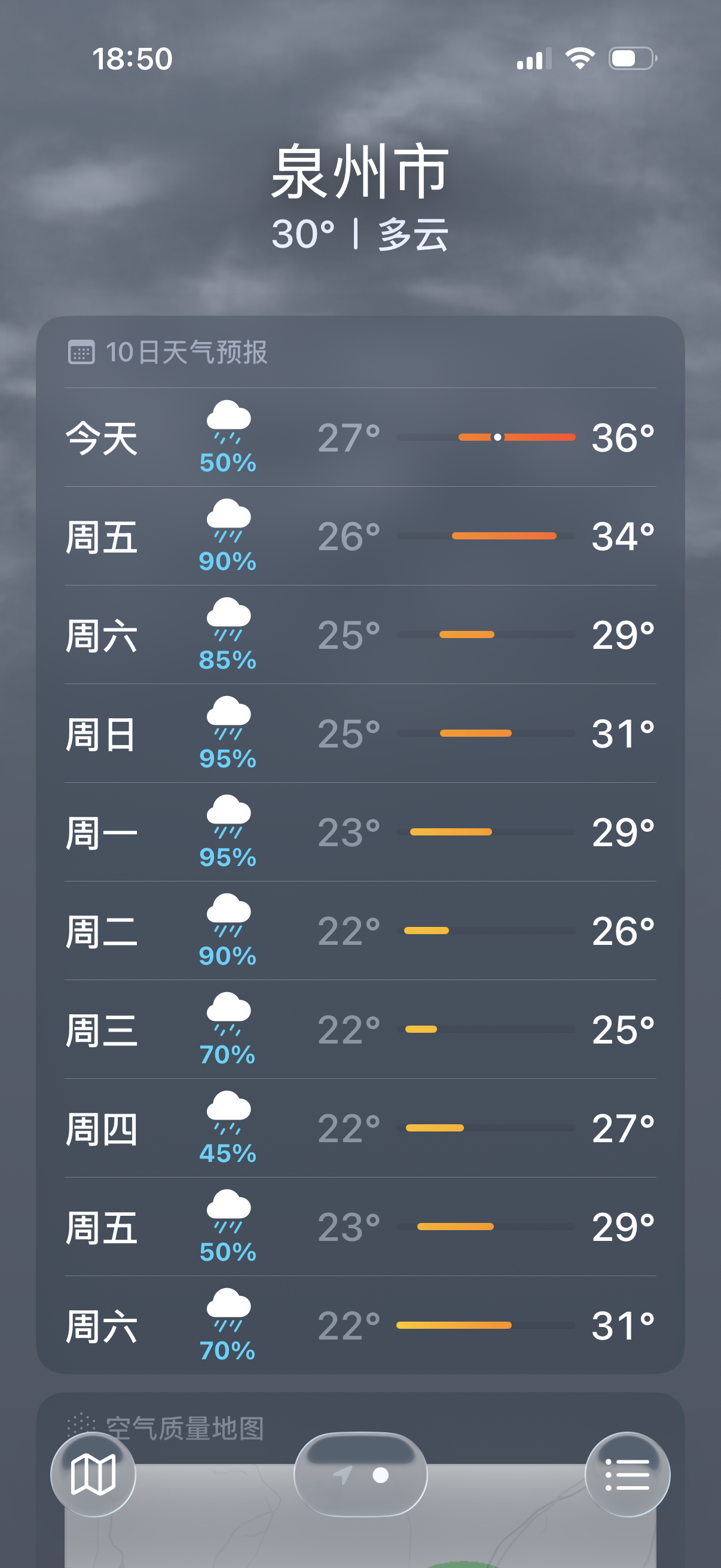 下雨这么多条？一直下雨就很烦人。