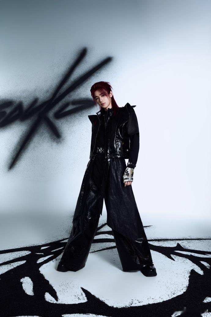 宋亚轩刺概念大片、宋亚轩红发小辫暗黑风宋亚轩刺概念大片的红发小辫暗黑风，是少年对