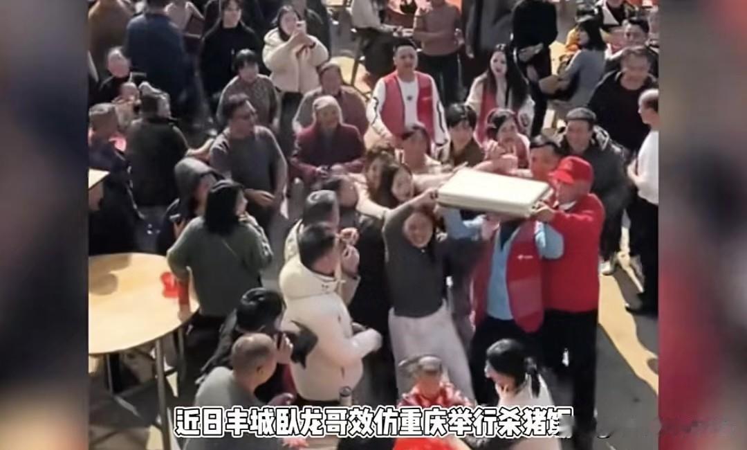 江西丰城的龙哥本来想借着网红呆呆的热度，办一场杀猪饭宣传家乡，结果却被村里的大爷