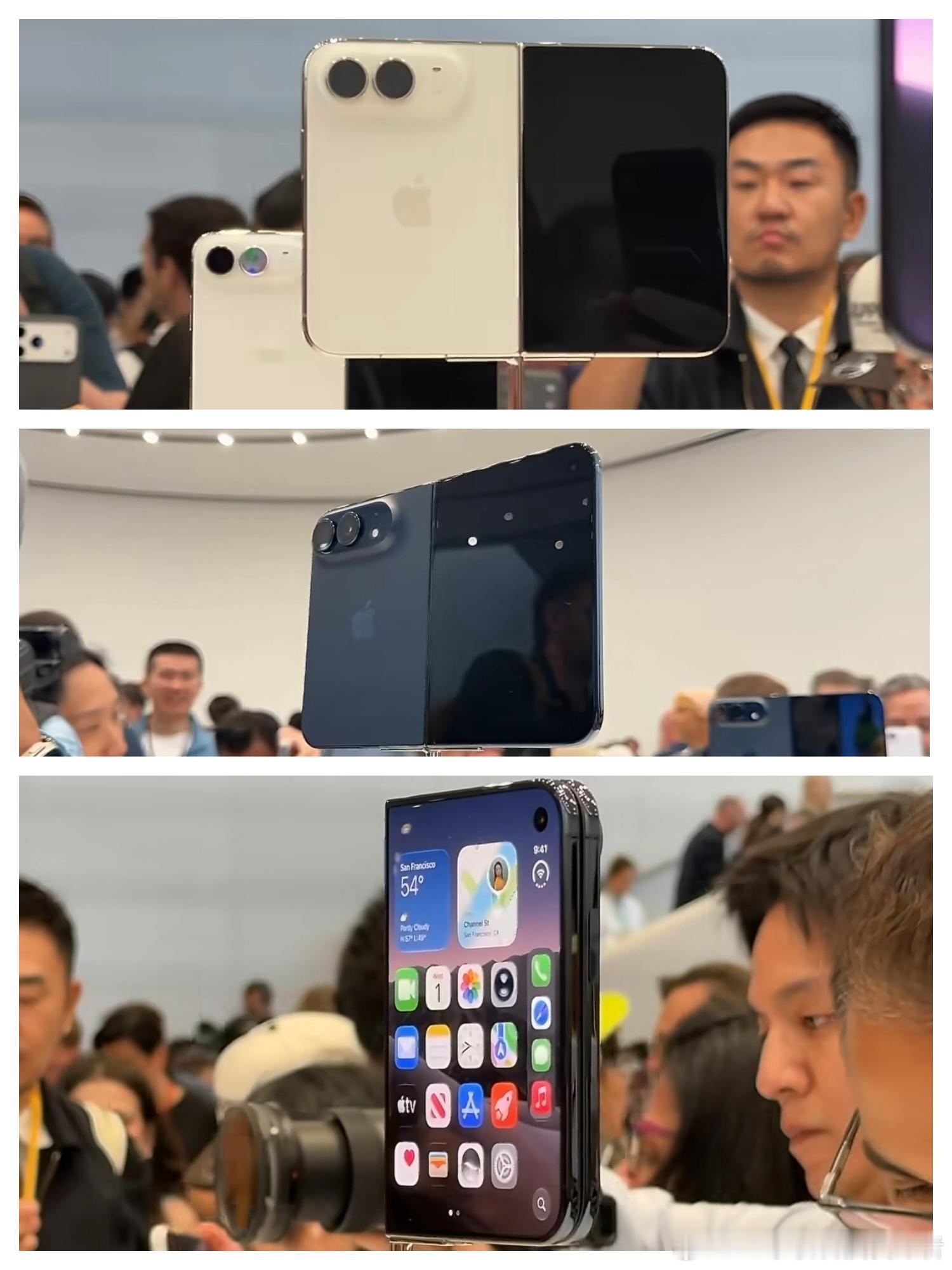 苹果 iPhoneDuo看了各位博主的视频，iPhone Duo的屏下摄像头还是