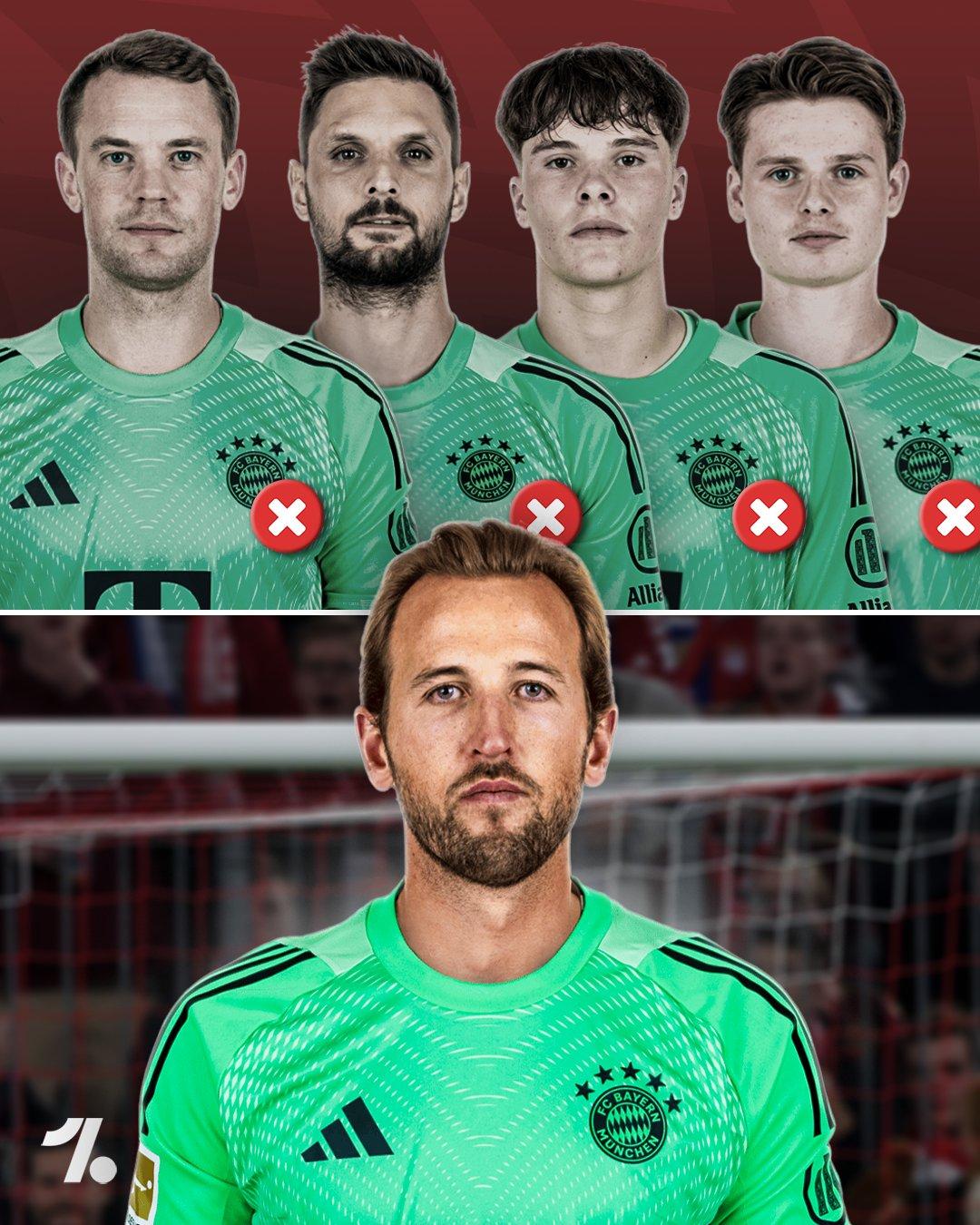 拜仁遭遇门将荒，凯恩继续客串门将？如果大比分领先，也未尝不可能。

拜仁慕尼黑目