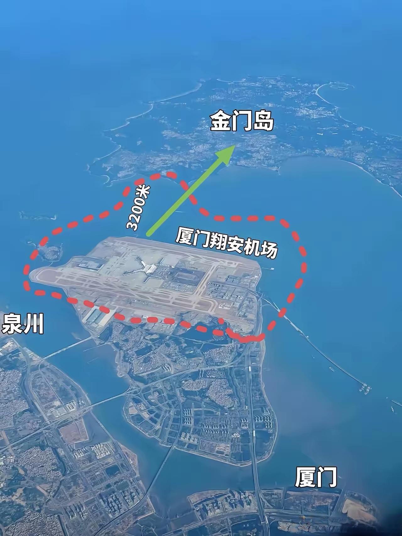 金门有福了，翔安机场好像专门给金门造的，厦金大桥一通，最受益的就是金门，还有旅游