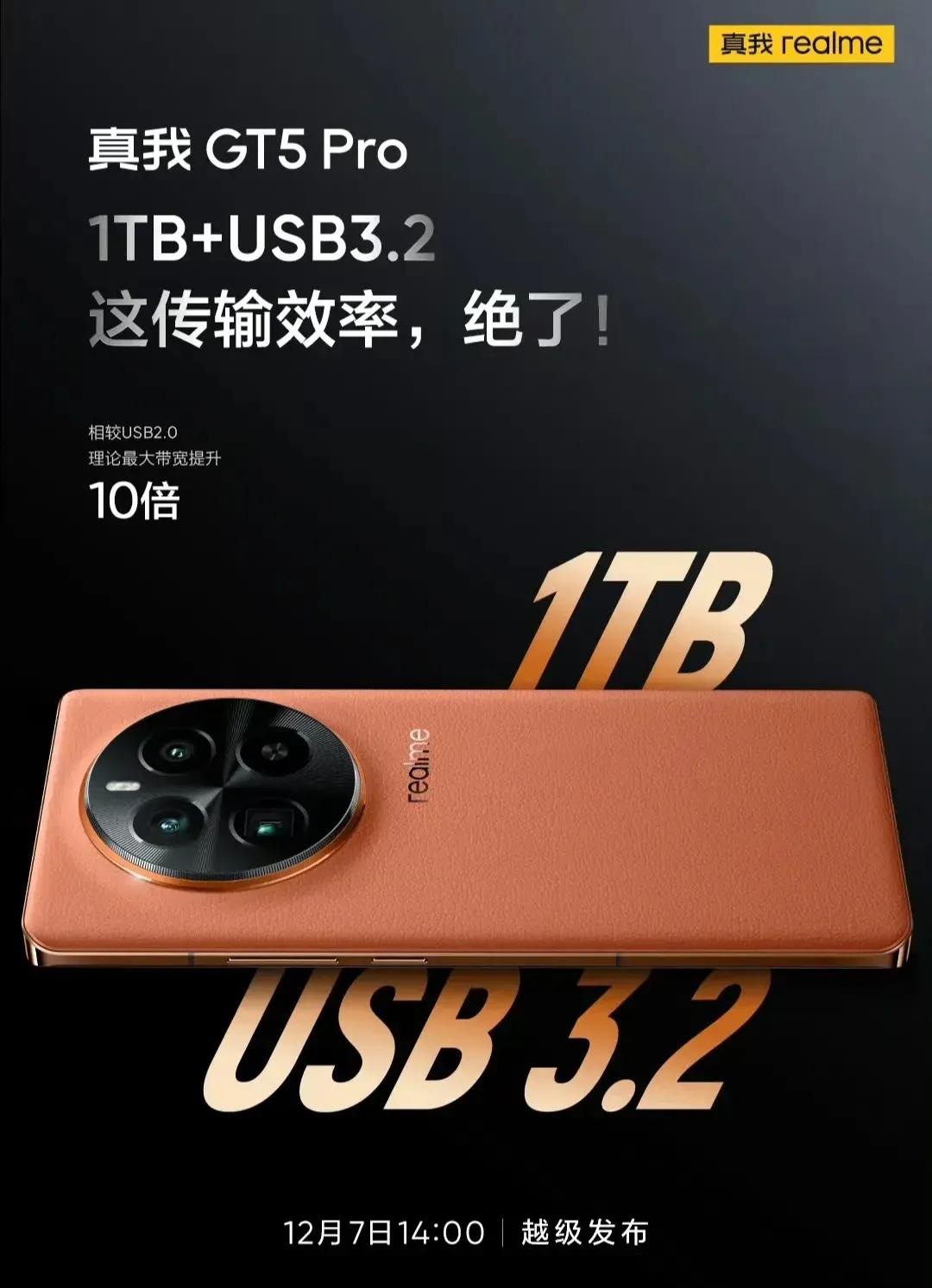 真我GT5Pro手机
12月日下午2点发布，
是不是很期待，3499元
诚意满满