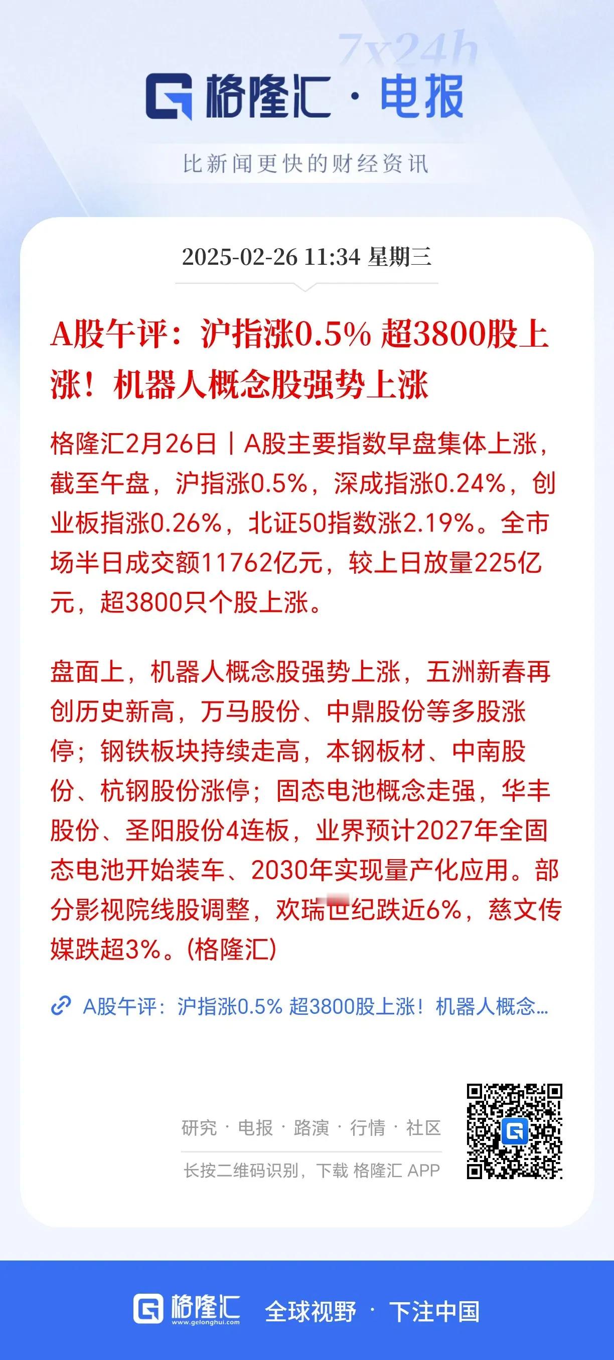 惊爆！A股午后或将强势反包，牛市号角已吹响？ 家人们，点赞评论关注别忘啦！今天下