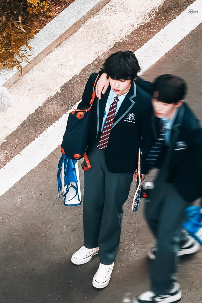 陈奕恒我们的少年时代2今天路透，学长好帅😻 