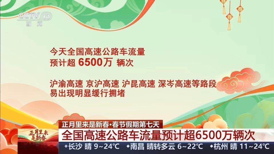 全国公路开启返程高峰模式 开始了！返程大军出动，又赶一起堵一起了